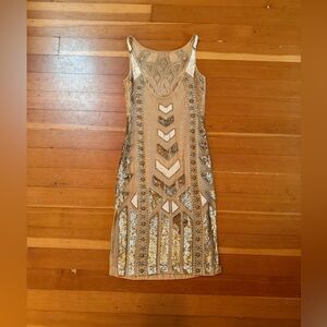 Needle & Thread Beaded Sequin Dress Size XS